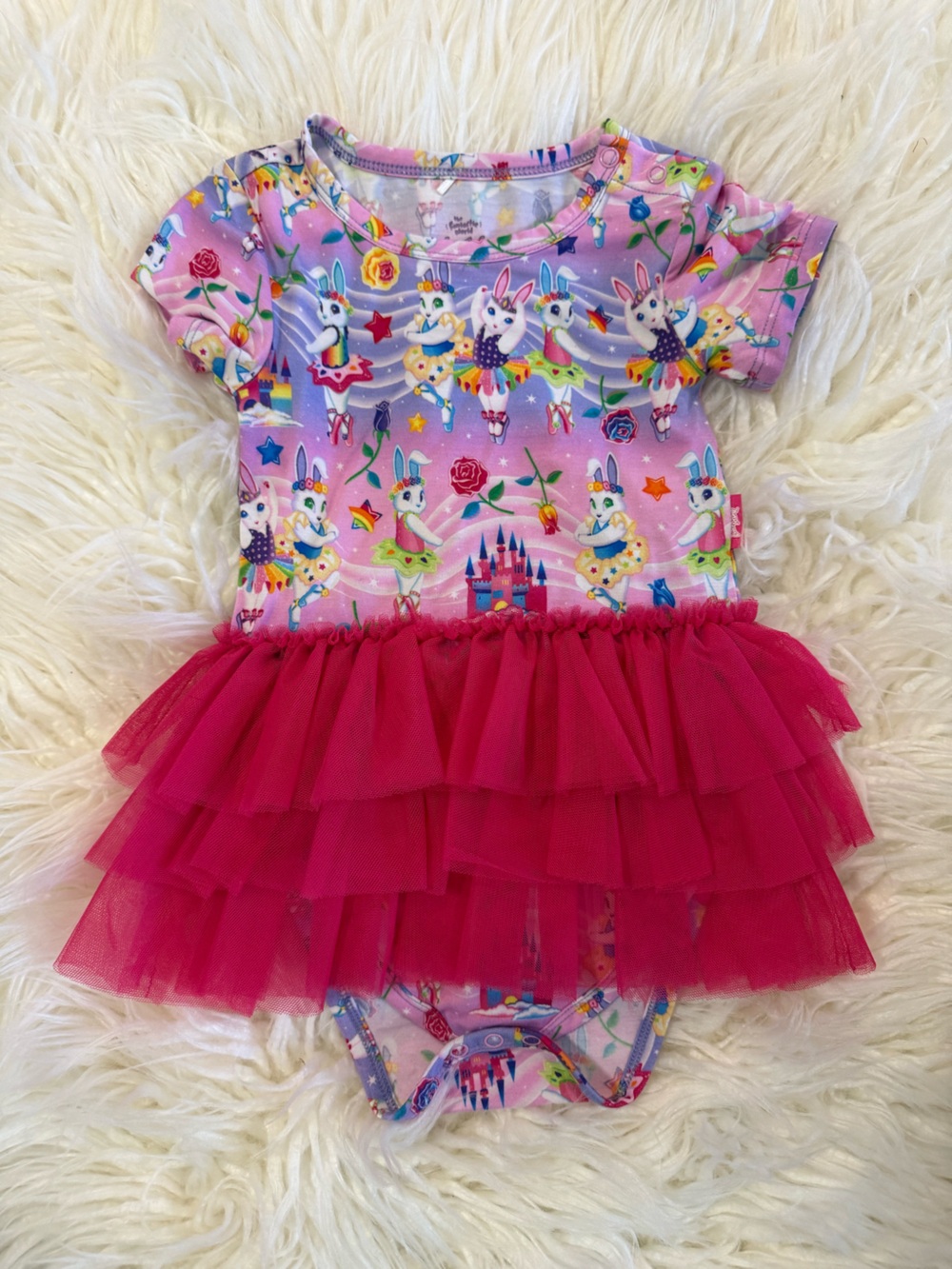 Posh peanut x Lisa Frank tutu dress